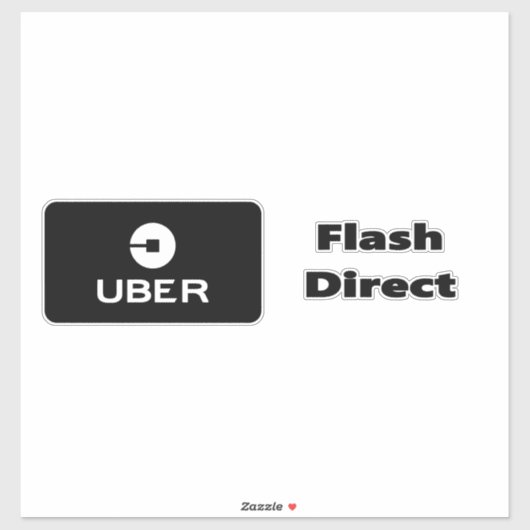 Uber Flash e Direct Sticker (Vel)