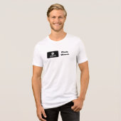 Uber Flash e Direct Tri-Blend Shirt (Voorkant volledig)