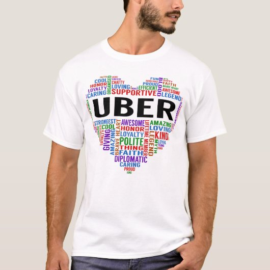 UBER Legend Heart T-shirt (Voorkant)