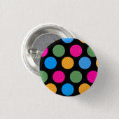 Uber Polka Ronde Button 3,2 Cm (Voorkant /achterkant)