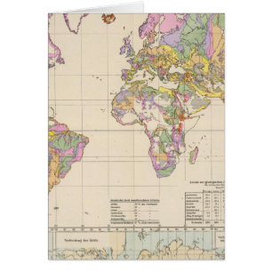 Ubersicht der Erde - Aperçu de la carte de la Ter