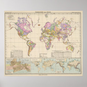Ubersicht der Erde - Overzicht van de Earth Map