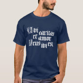 Ubi Caritas T-shirt (Voorkant)