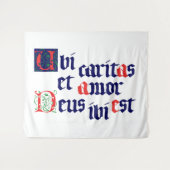 Ubi Caritas Wandkleed (Voorkant (horizontaal))