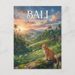 Ubud Indonesië Briefkaart