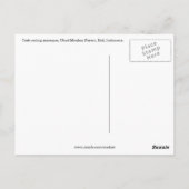 ubud macaque briefkaart (Achterkant)