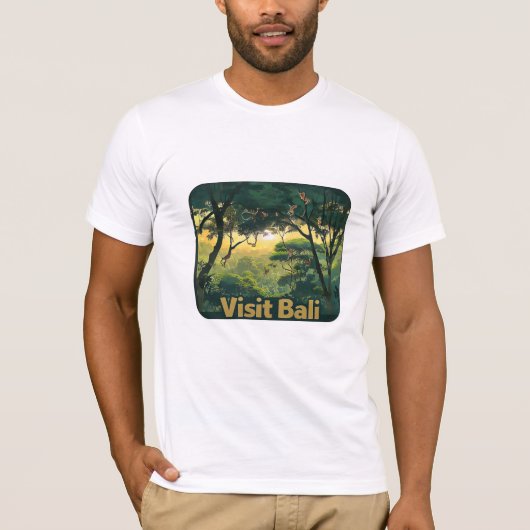 Ubud Monkey Forest T-shirt (Voorkant)