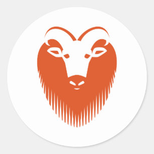 Ubuntu 14.04 LTS "Trusty Tahr"-sticker Ronde Sticker
