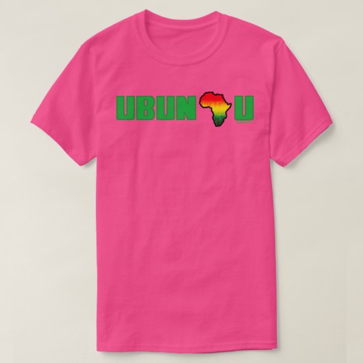 ubuntu 1 t-shirt (Design voorkant)