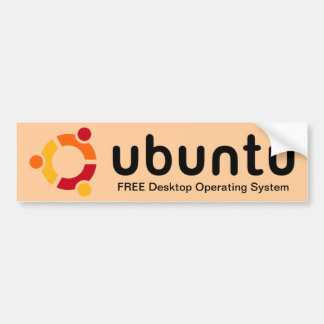 Ubuntu Bumpersticker