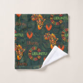 Ubuntu - Ik ben omdat we dat zijn. Bad Handdoek (Wasdoekje)