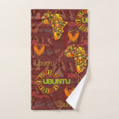 Ubuntu - Je le suis parce que nous le sommes. (Serviette à main)