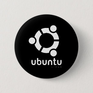 Ubuntu Linux Open Source Ronde Button 5,7 Cm