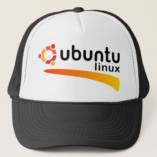 Ubuntu Linux Open Source Trucker Pet (Voorkant)