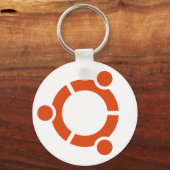 Ubuntu Logo Sleutelhanger (Voorkant)