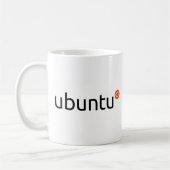 Ubuntu New Logo Koffiemok (Links)