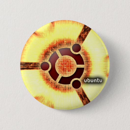 Ubuntu Ronde Button 5,7 Cm (Voorkant)