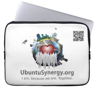 Ubuntu Synergy — laptophoes van 13 inch Laptop Sleeve