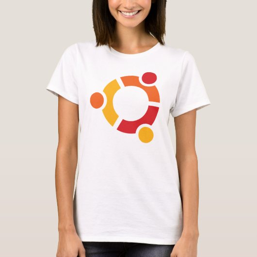 Ubuntu T-Shirt de Madame (Devant)