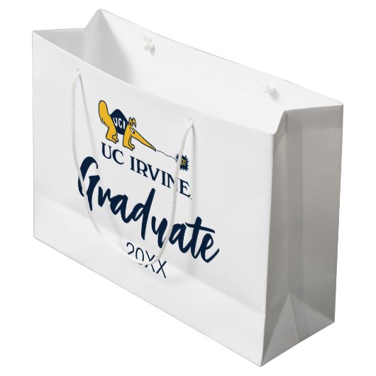 UC Irvine | UCI Anteaters Zot! Groot Cadeauzakje (Voorkant Gekanteld)
