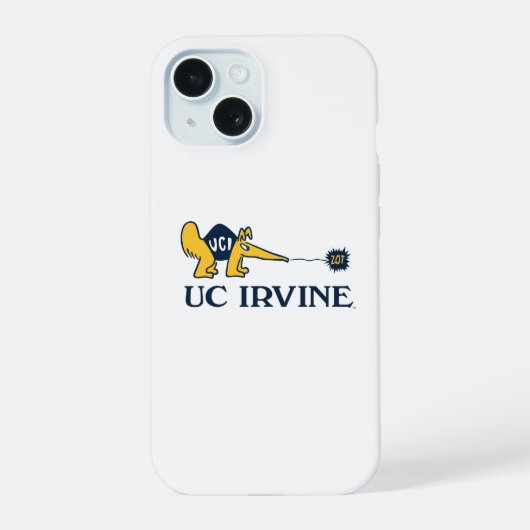 UC Irvine | UCI Anteaters Zot! iPhone 15 Hoesje (Achterkant)