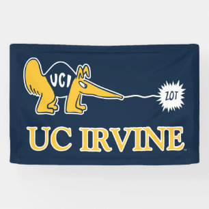 UC Irvine UCI Anteaters Zot! Spandoek
