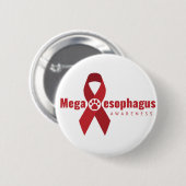 UCB ME Awareness Ribbon Button (Voorkant /achterkant)
