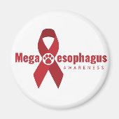 UCB ME Awareness Ribbon magnet Magneet (Voorkant)