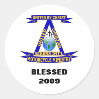 UCBI Bike Blessing Sticker 2009