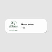 UCC FOUNDATION-naamtag Naamplaatje (Voorkant)