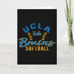 Ucla Bruins Softbal Antiek Officieel Gelicentieerd Kaart