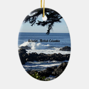 Ucluelet, Brits-Columbia Keramisch Ornament