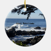 Ucluelet, Brits-Columbia Keramisch Ornament (Achterkant)