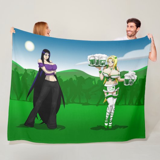 Ucogi en Alice Fleece Blanket (In situ)