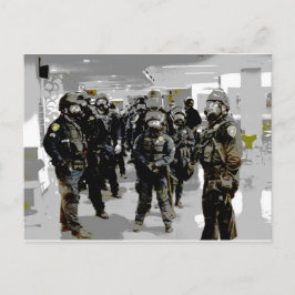 UCPD te Lunch Briefkaart