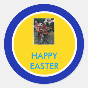 !UCreate Happy Easter Ronde Sticker