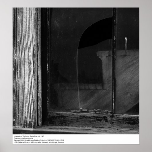 UCSC Architecture Detail, ca. 1967 Poster (Voorkant)