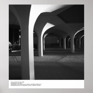 UCSD Campus Details van Ansel Adams Poster