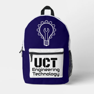 UCT_ENGINEERING BEDRUKTE RUGZAK