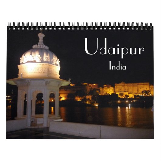 Udaipur 2025 kalender (Hoes)