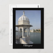 udaipur gazebo briefkaart (Voorkant / Achterkant)