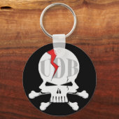 UDB-Sleutelhanger - zwart Sleutelhanger (Voorkant)