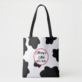 “Udderly Amazing” Koeienprint Boodschappentas Draagtas