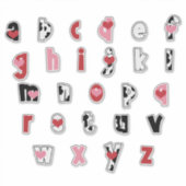 Udderly Love (kleine letters) Sticker (Voorkant)
