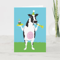 Udderly Verbazingwekkende Verjaardag Kaart