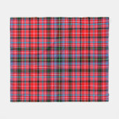 Udny Plaid Fleece Deken (Voorkant (Horizontaal))