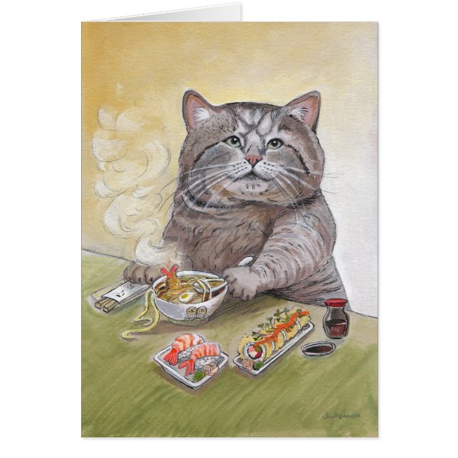 Udon de Tempura de chat de sushi (Devant)