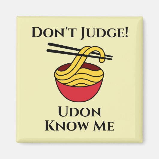 Udon Know Me Magnet (Devant)