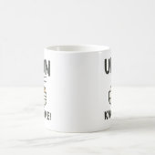 Udon weet me koffiemok (Center)