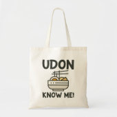 Udon weet me tote bag (Voorkant)